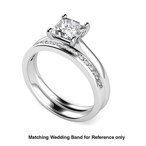 Princess Diamond Engagement Ring Image