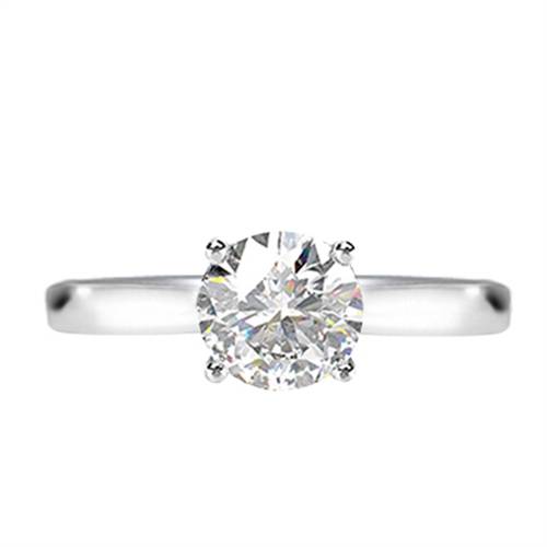 Round Diamond Engagement Ring W