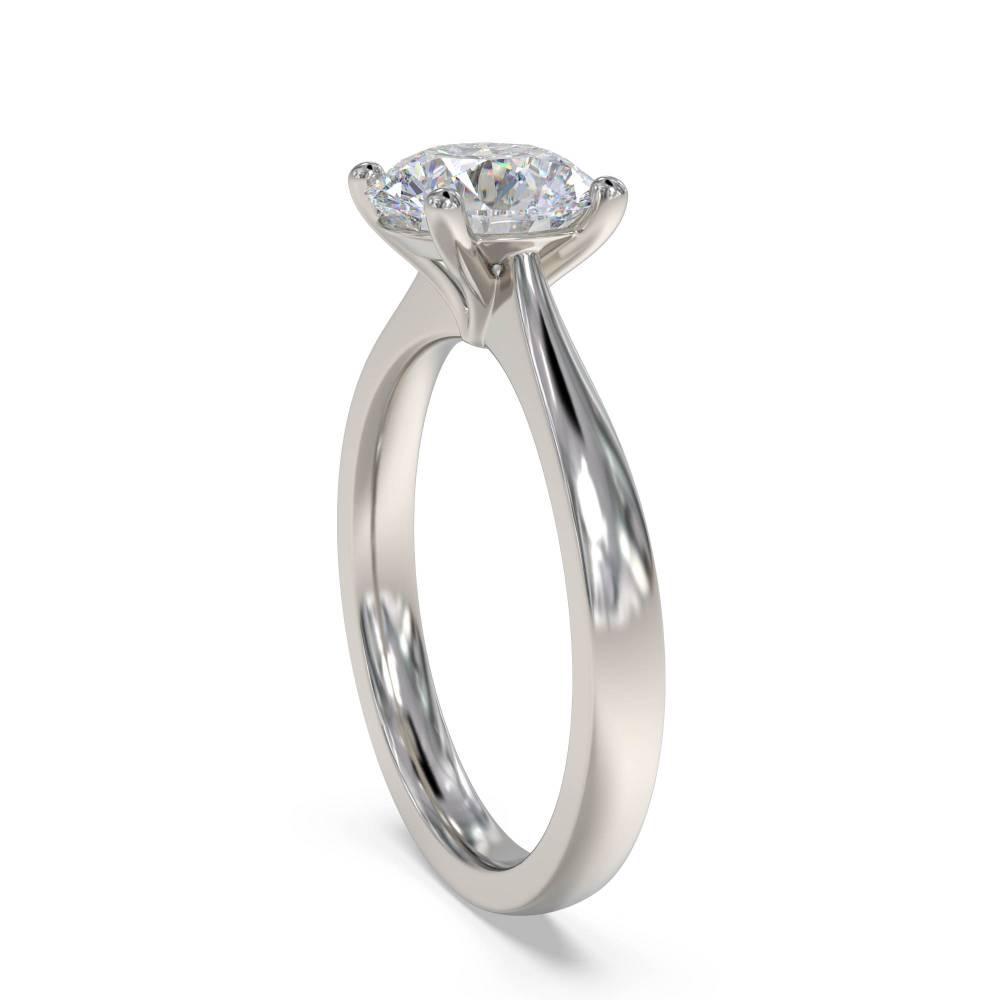 Round Diamond Engagement Ring P