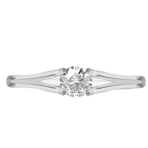 Round Diamond Engagement Ring W