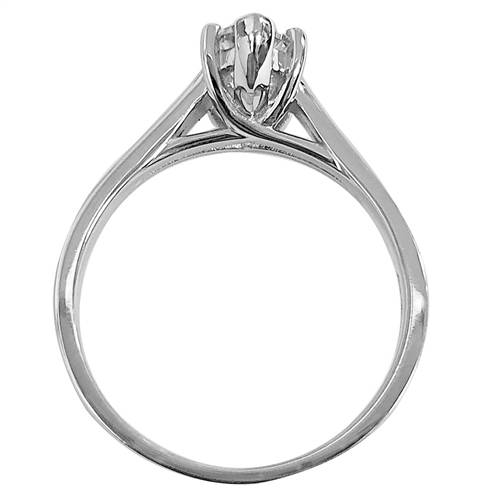 1.00ct I1/E Marquise Solitaire Engagement Ring