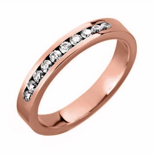 Round Diamond Half Eternity Ring Image