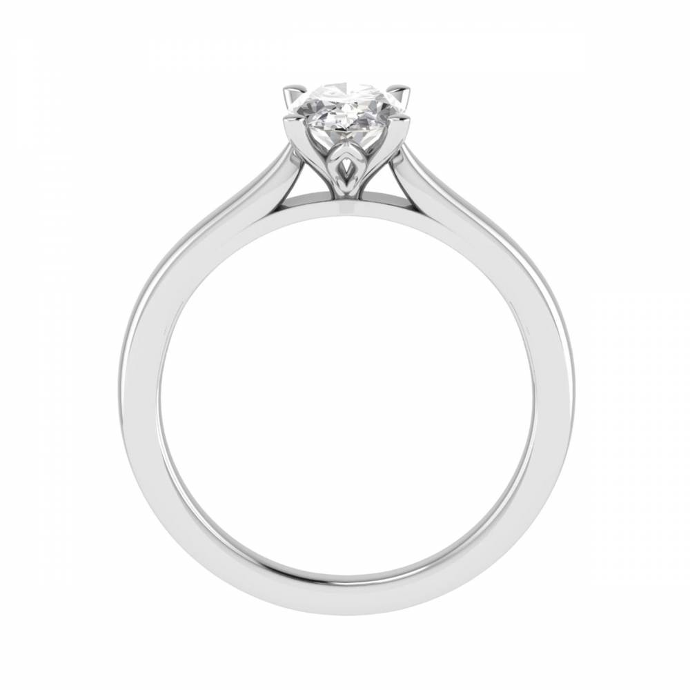 Oval Diamond Engagement Ring Image