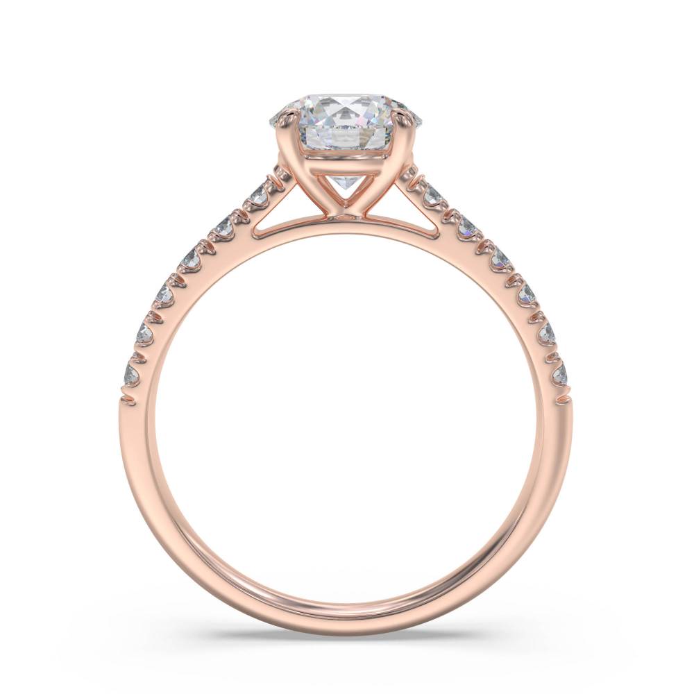 Shoulder Set Diamond Engagement Ring
 Image