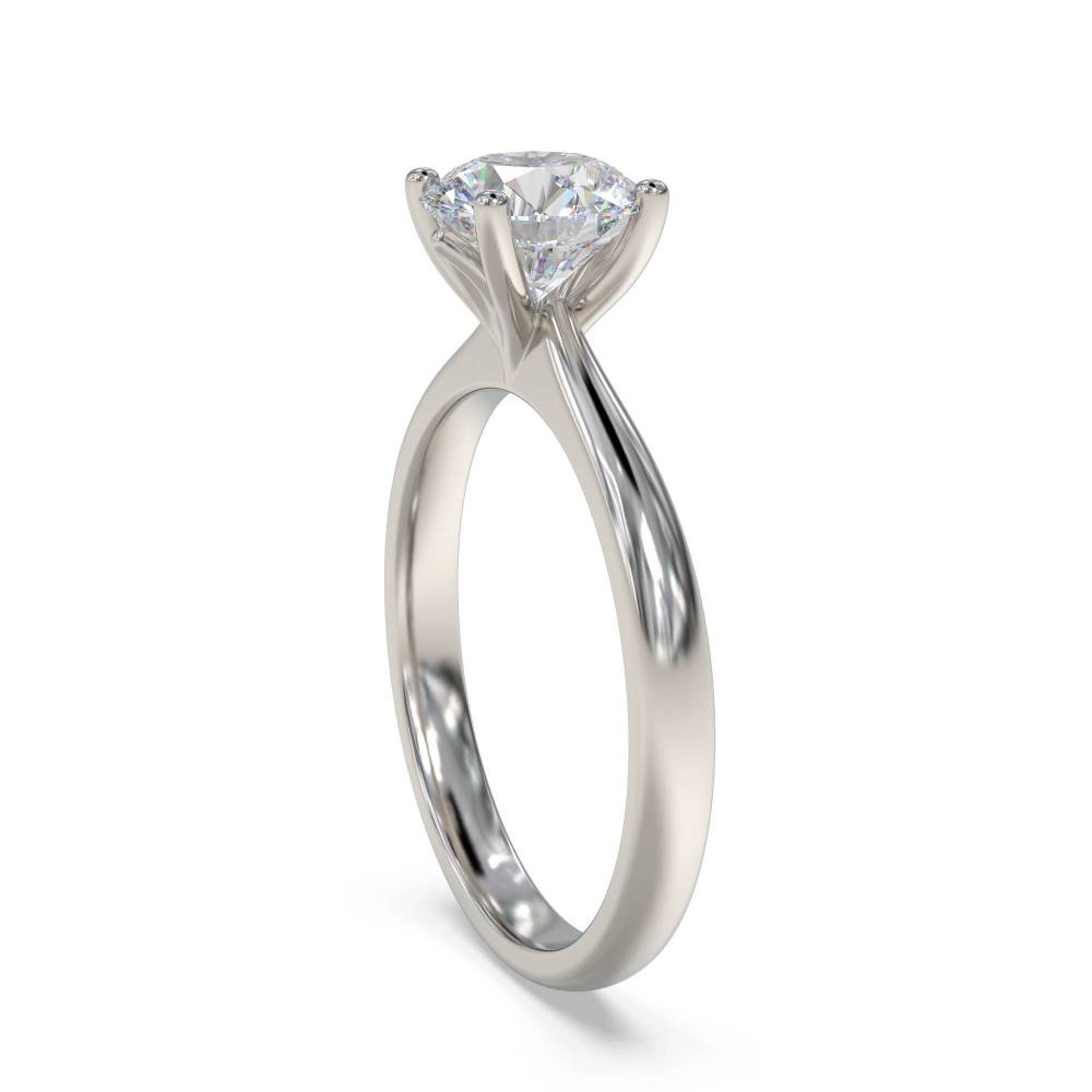 Round Diamond Engagement Ring P