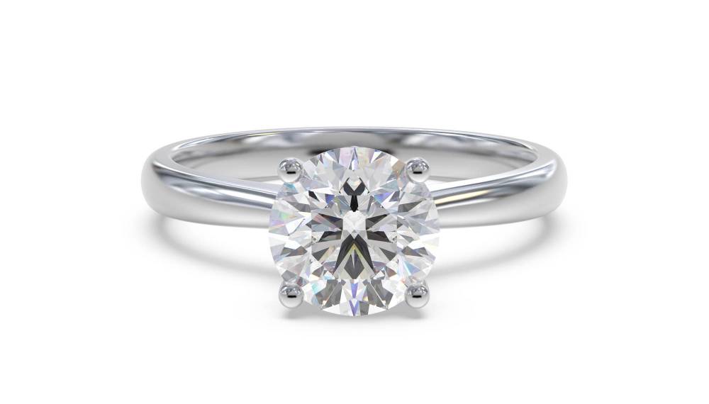 Round Diamond Engagement Ring W