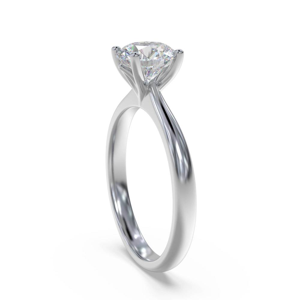 Round Diamond Engagement Ring W