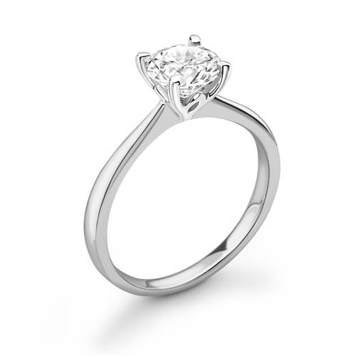 Round Diamond Engagement Ring W