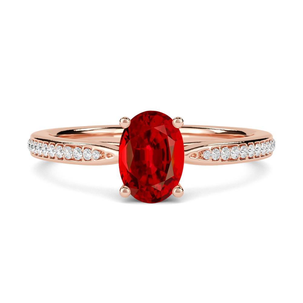 Ruby and Diamond Ring Image