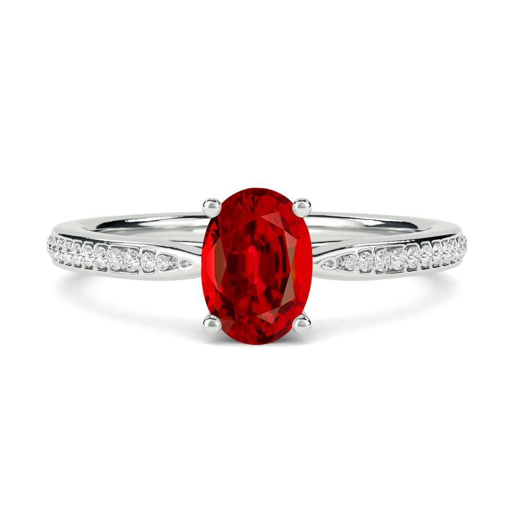 Ruby and Diamond Ring Image