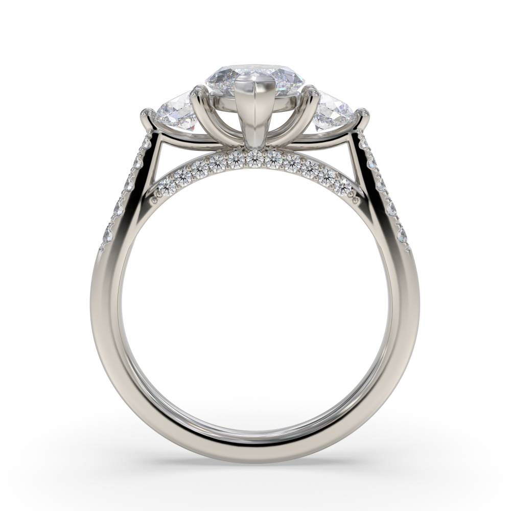 Unique Marquise Diamond Designer Ring P