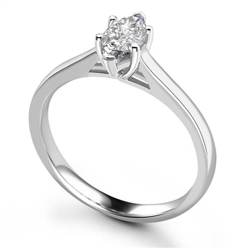 Marquise Diamond Engagement Ring W