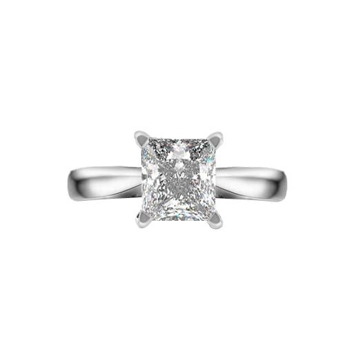 Modern Princess Diamond Engagement Ring P