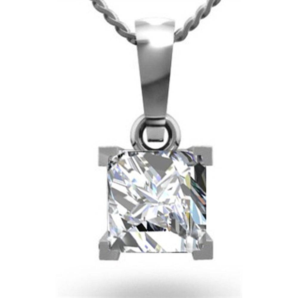 Princess Diamond Pendant Image