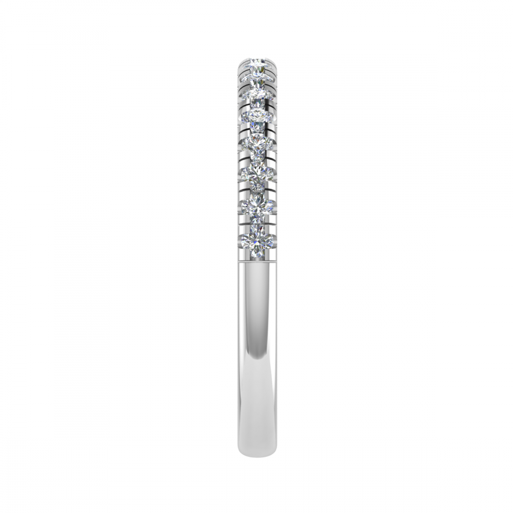 0.25CT VS/GH Round Diamond Set Eternity Ring set in Platinum