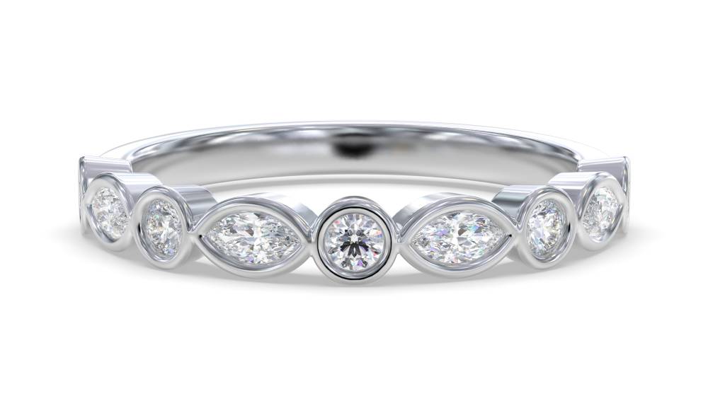 3mm Designer Diamond Wedding Ring W