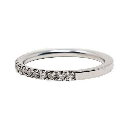 40% Round Diamond Vintage Wedding Ring W