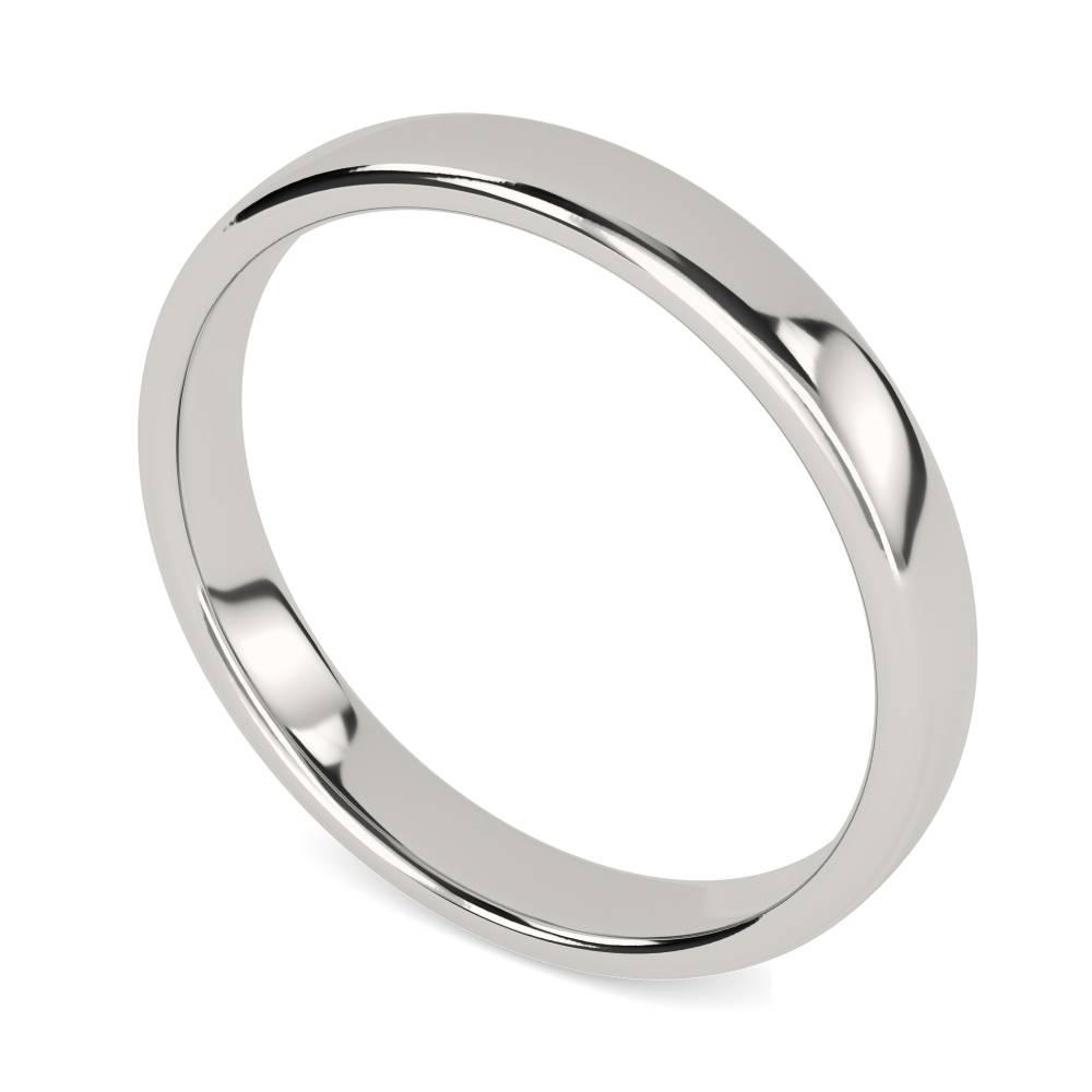 DHC05 Traditional Court Wedding Ring - Lightweight, 5mm width P