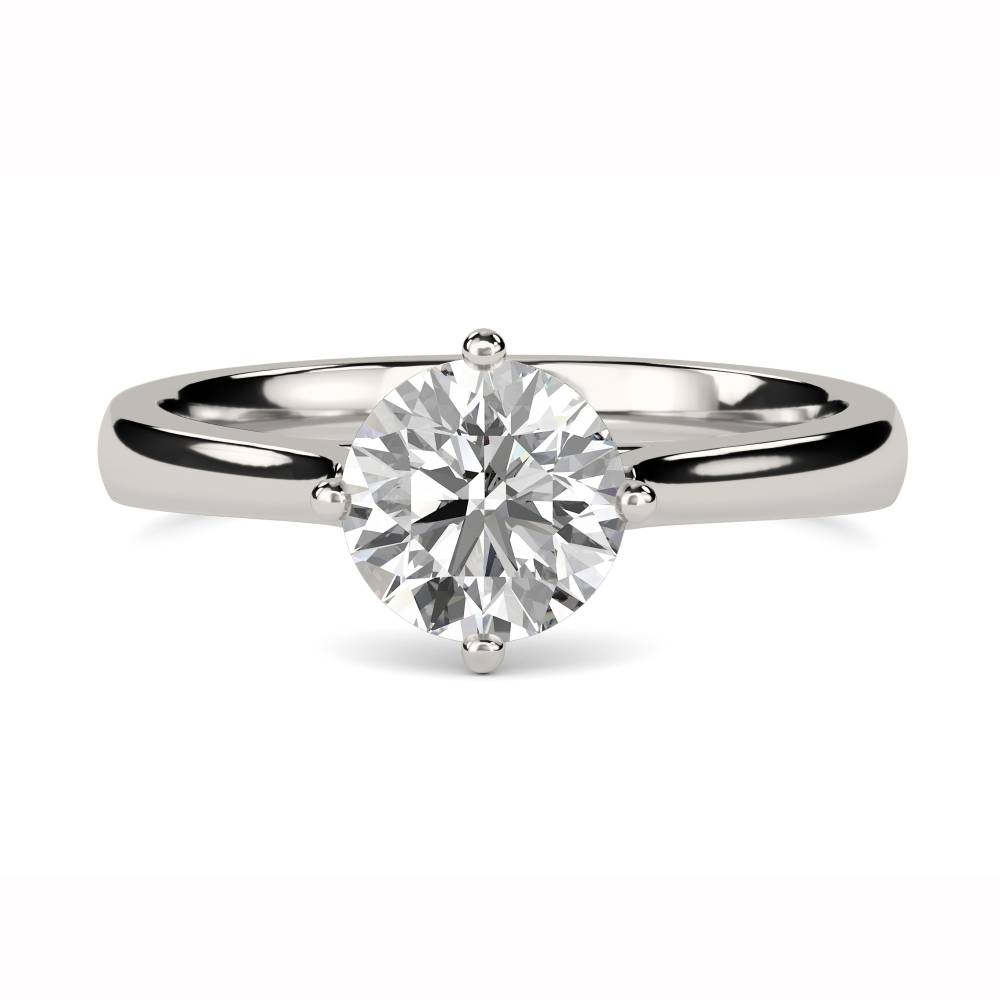 Round Diamond Engagement Ring P