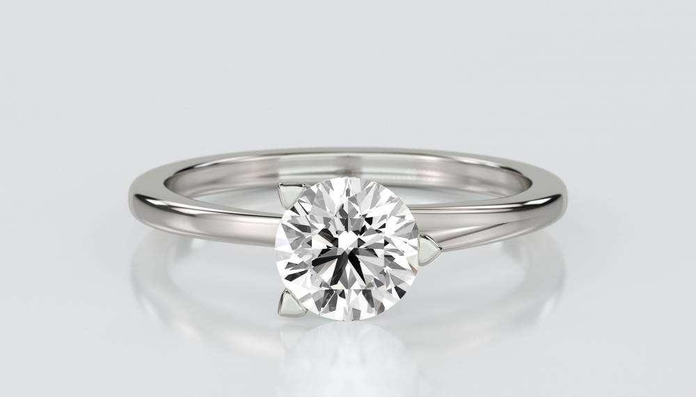 Round Diamond Engagement Ring P