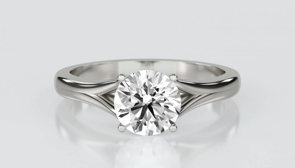 Round Diamond Engagement Ring P