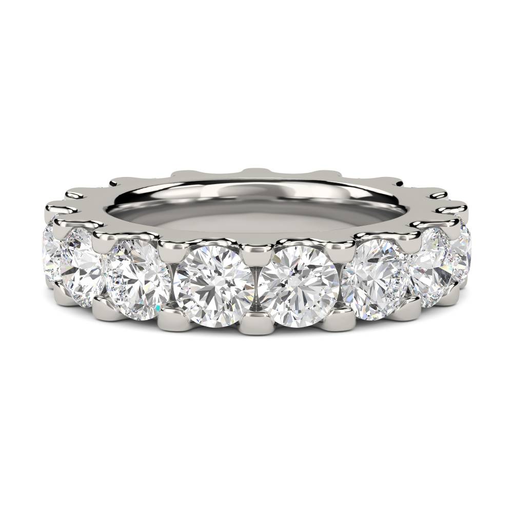 4.00ct Elegant Round Diamond Full Eternity Ring P