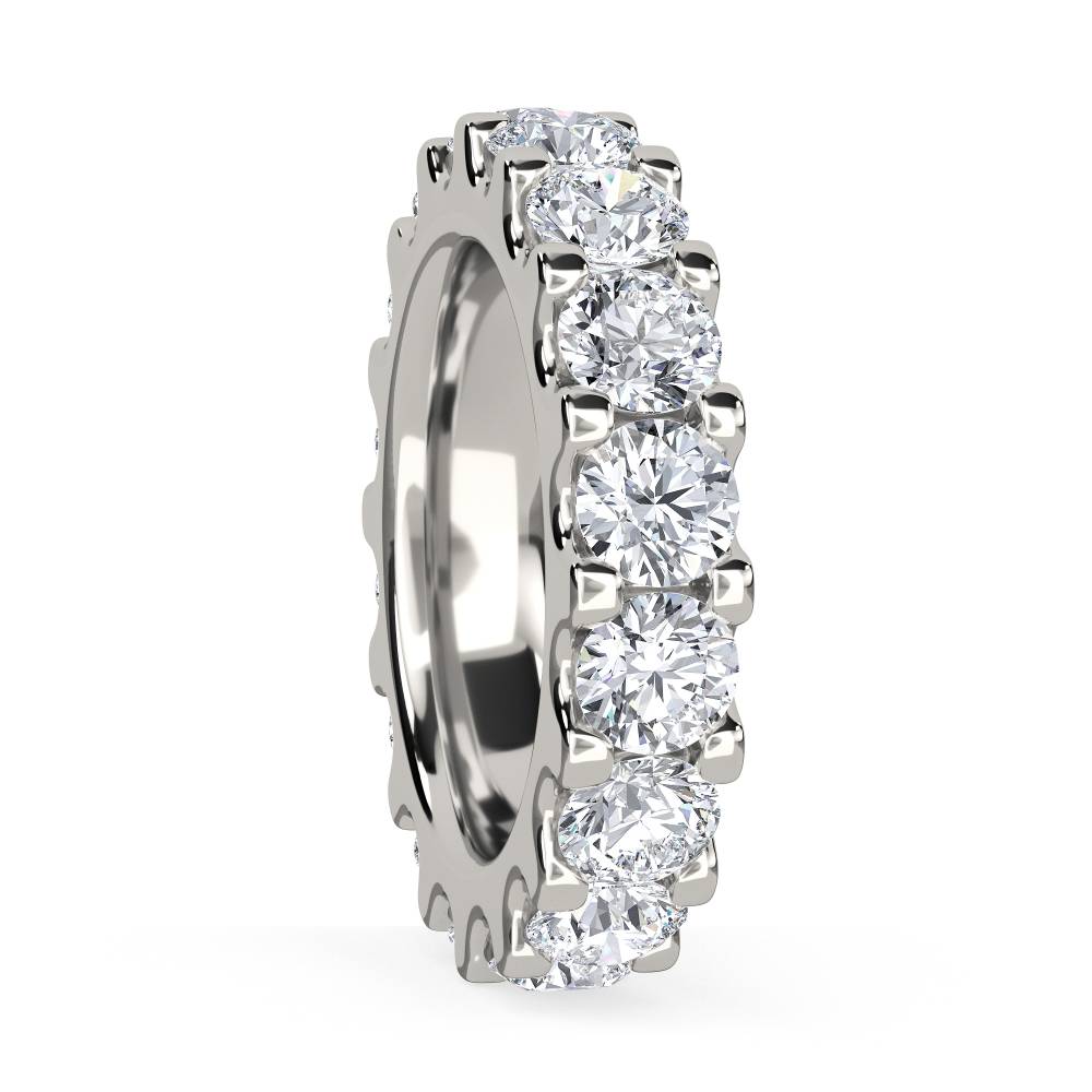 4.00ct Elegant Round Diamond Full Eternity Ring P