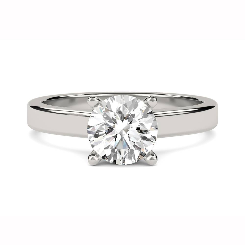 Round Diamond Engagement Ring P