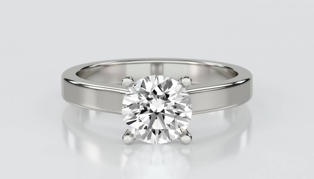 Round Diamond Engagement Ring P