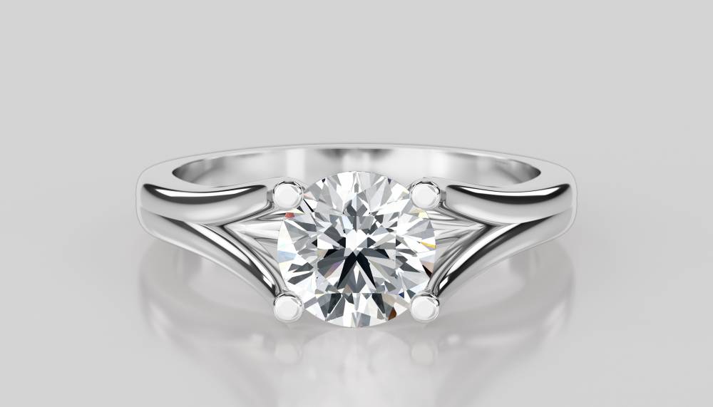 Round Diamond Engagement Ring P