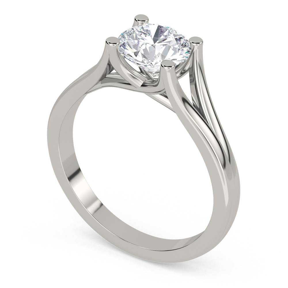 Round Diamond Engagement Ring P