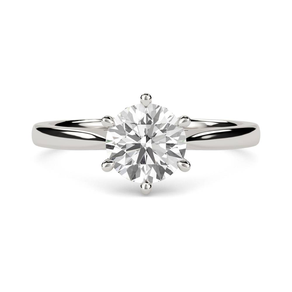 Round Diamond Engagement Ring P