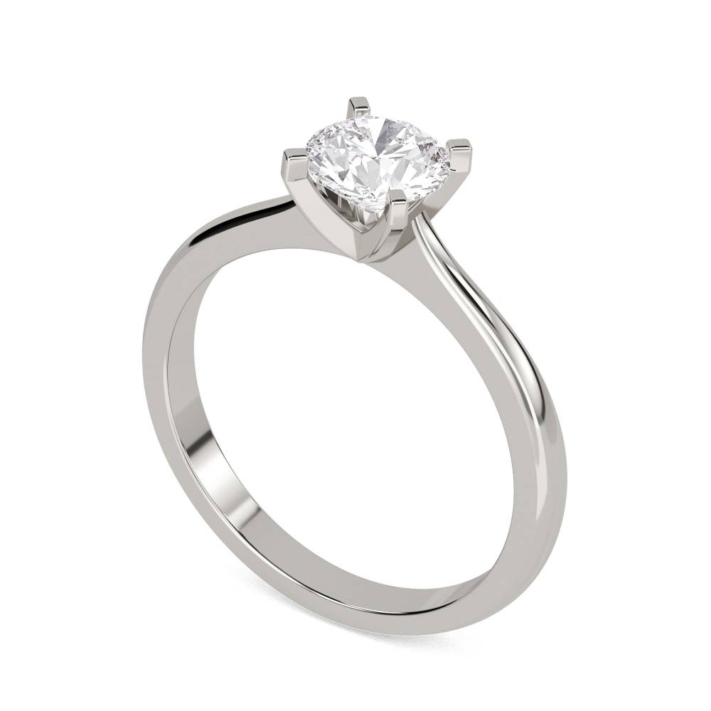 Round Diamond Engagement Ring P