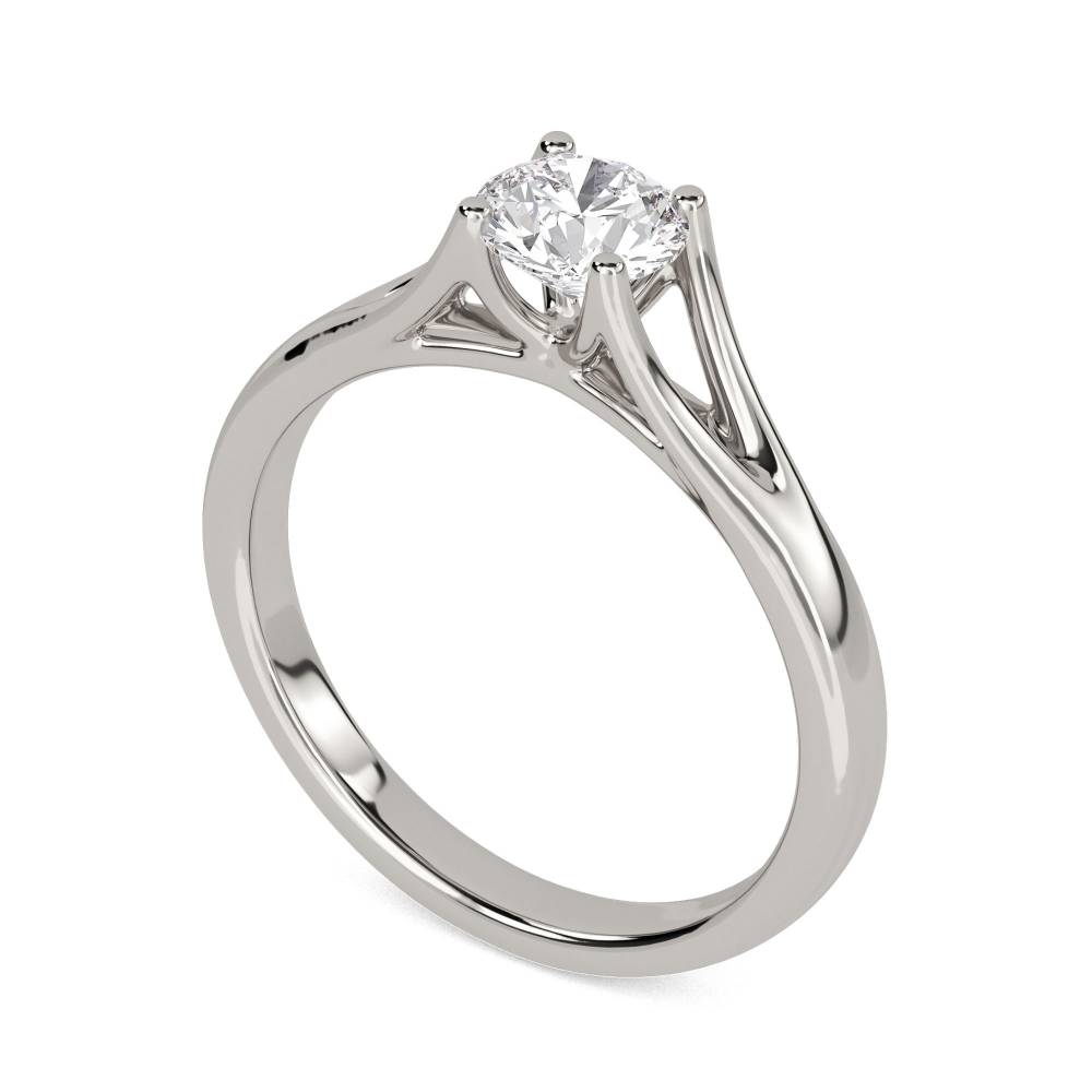 Round Diamond Engagement Ring P