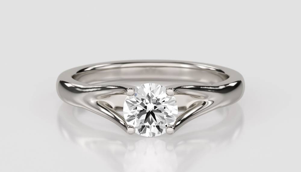 Round Diamond Engagement Ring P