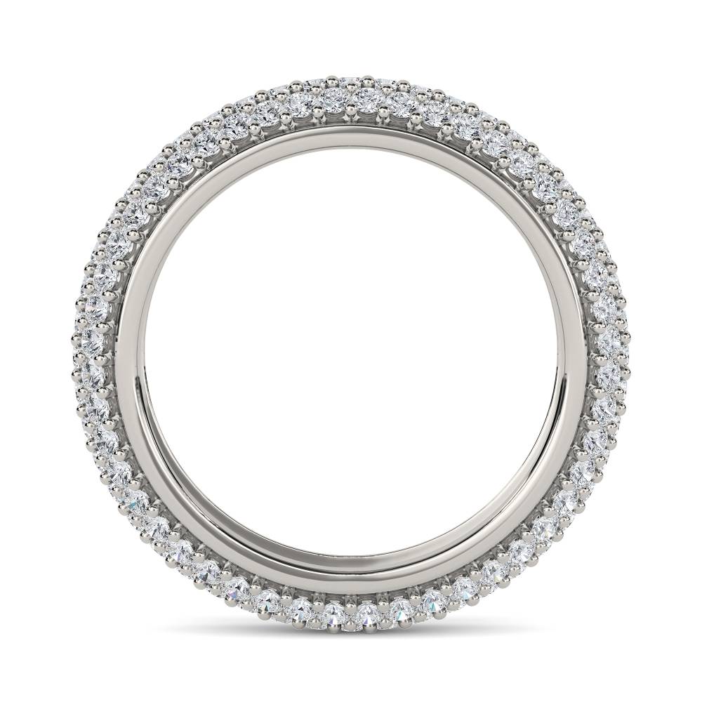 Round Full Diamond Eternity Ring P