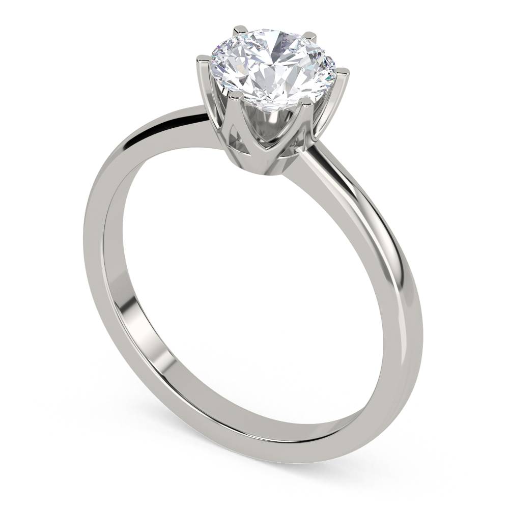 Round Diamond Engagement Ring P