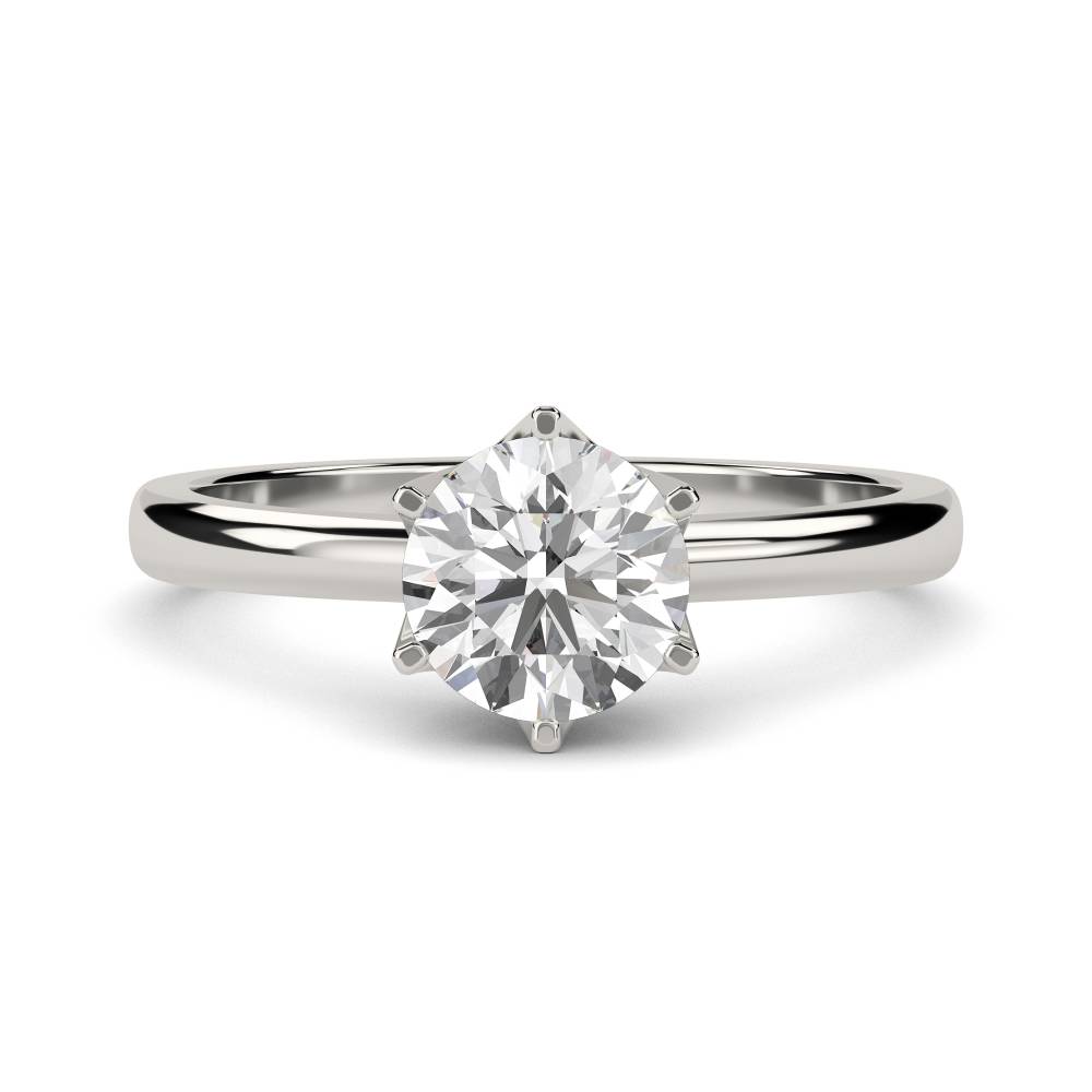 Round Diamond Engagement Ring P