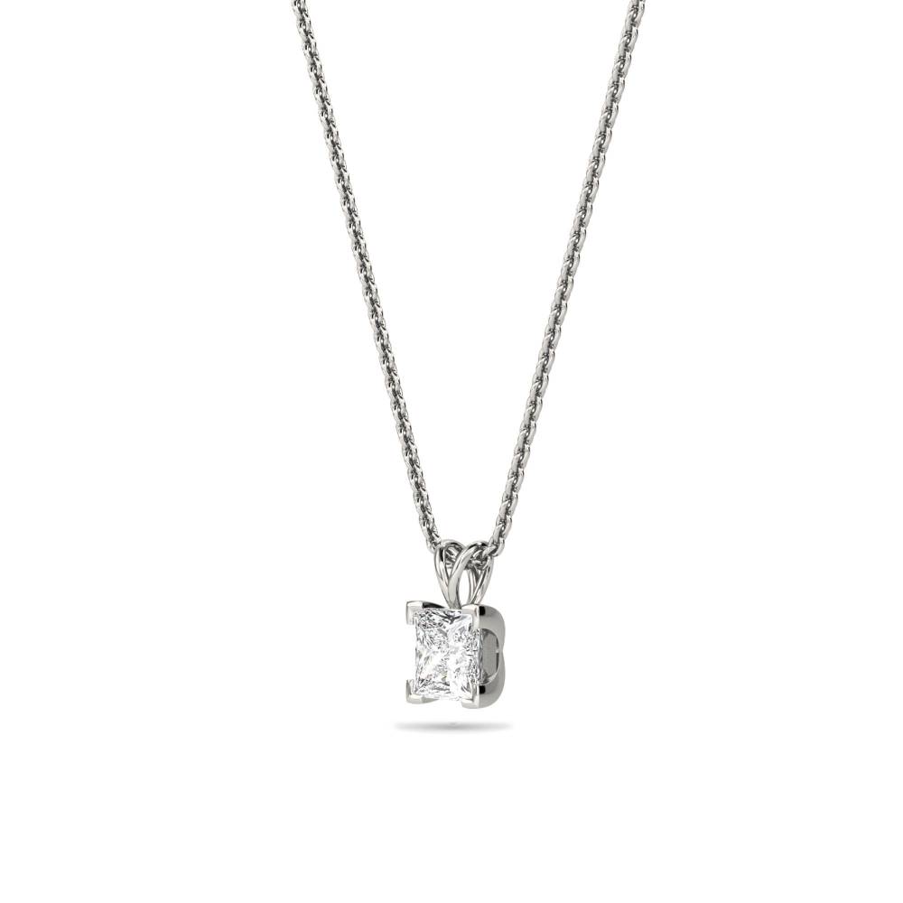 Princess Diamond Pendant P