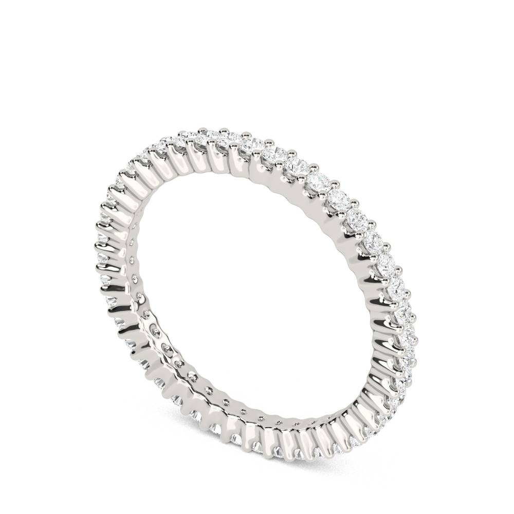 Round Diamond Full Eternity Ring P