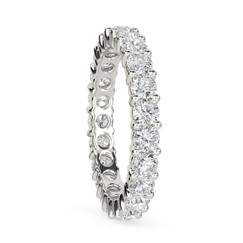 Round Diamond Full Eternity Ring P