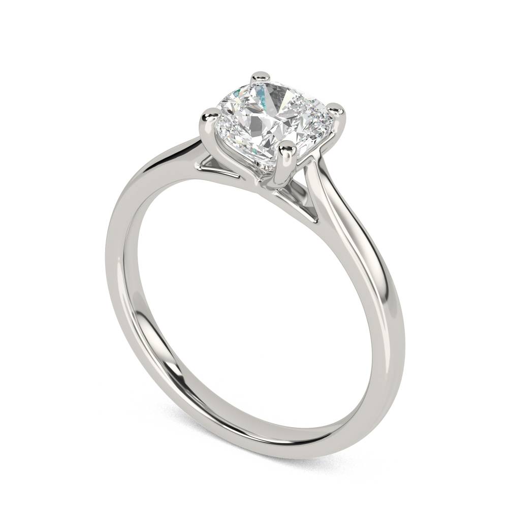 Cushion Diamond Engagement Ring P