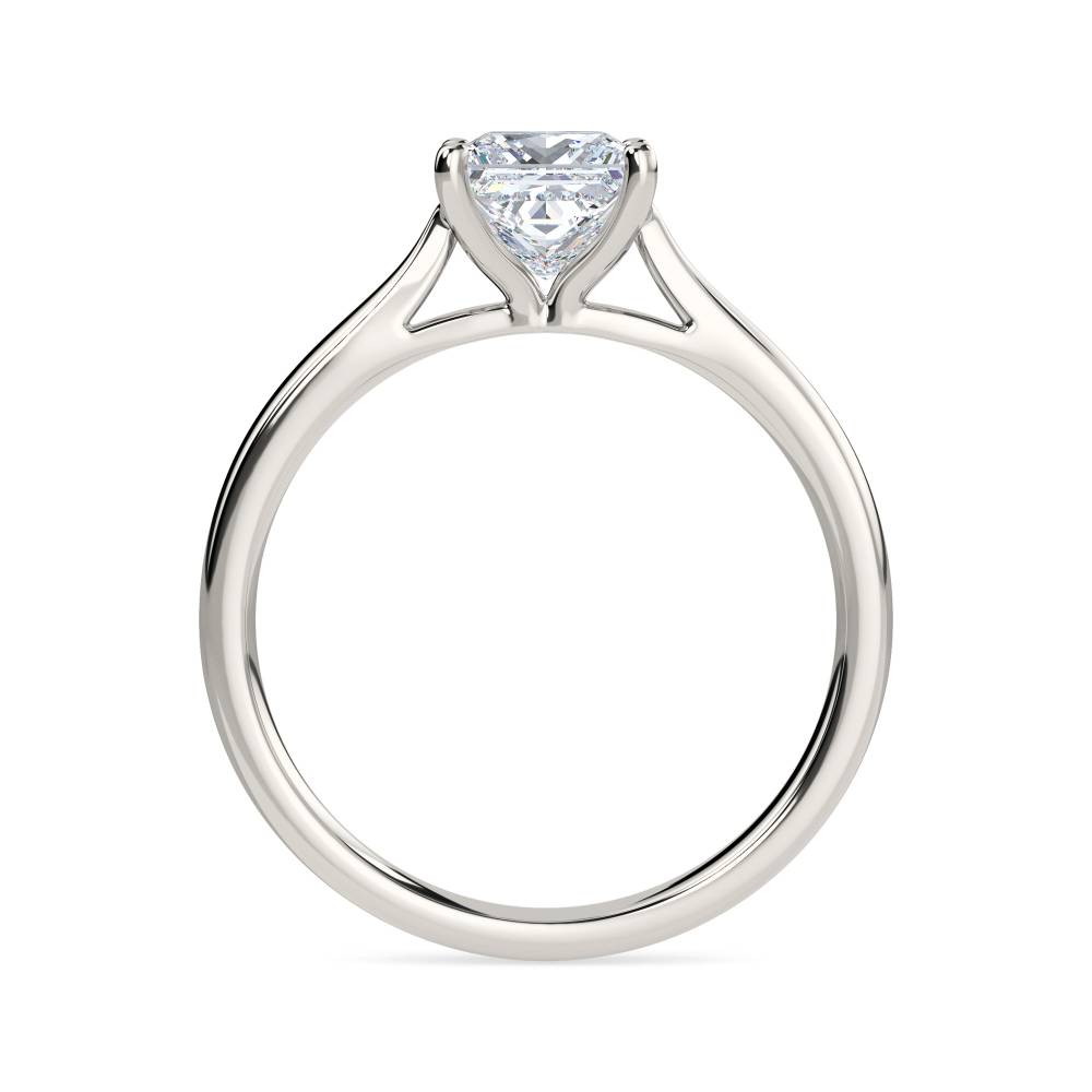 Princess Diamond Engagement Ring set in Platinum