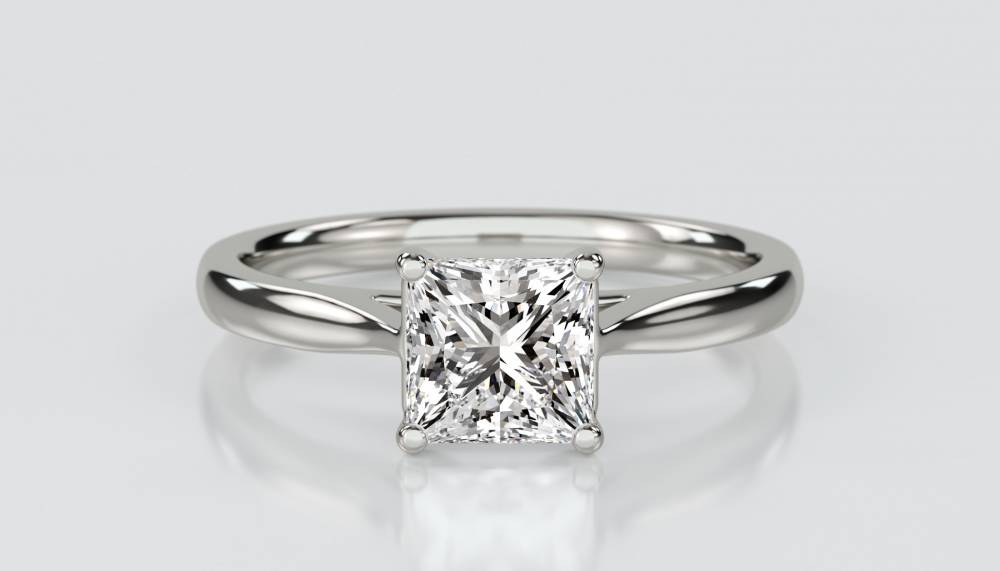 Princess Diamond Engagement Ring P