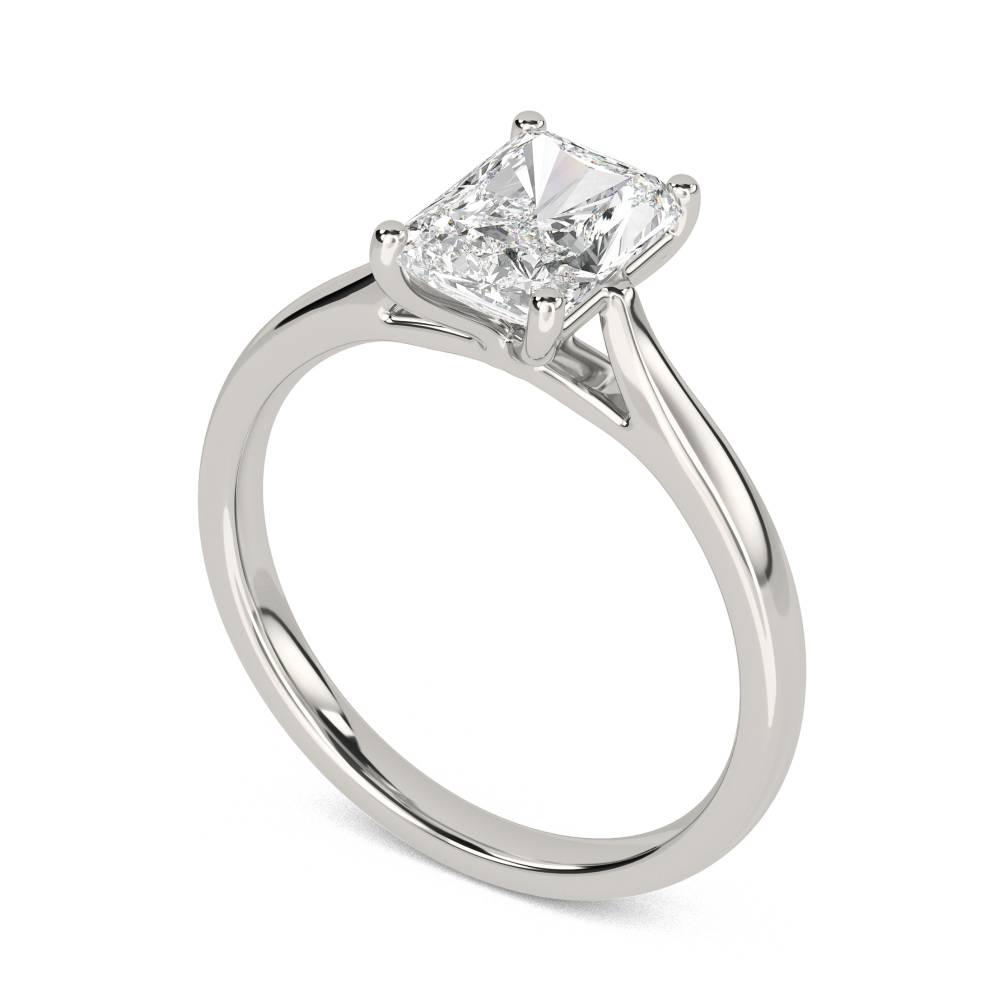 Radiant Diamond Engagement Ring P