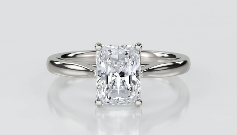 Radiant Diamond Engagement Ring P