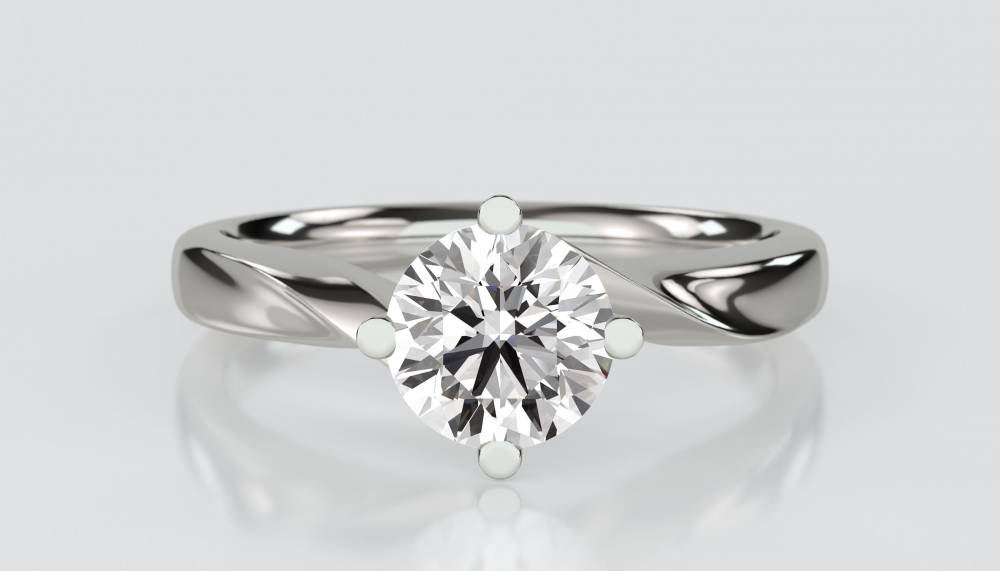 Round Diamond Engagement Ring P