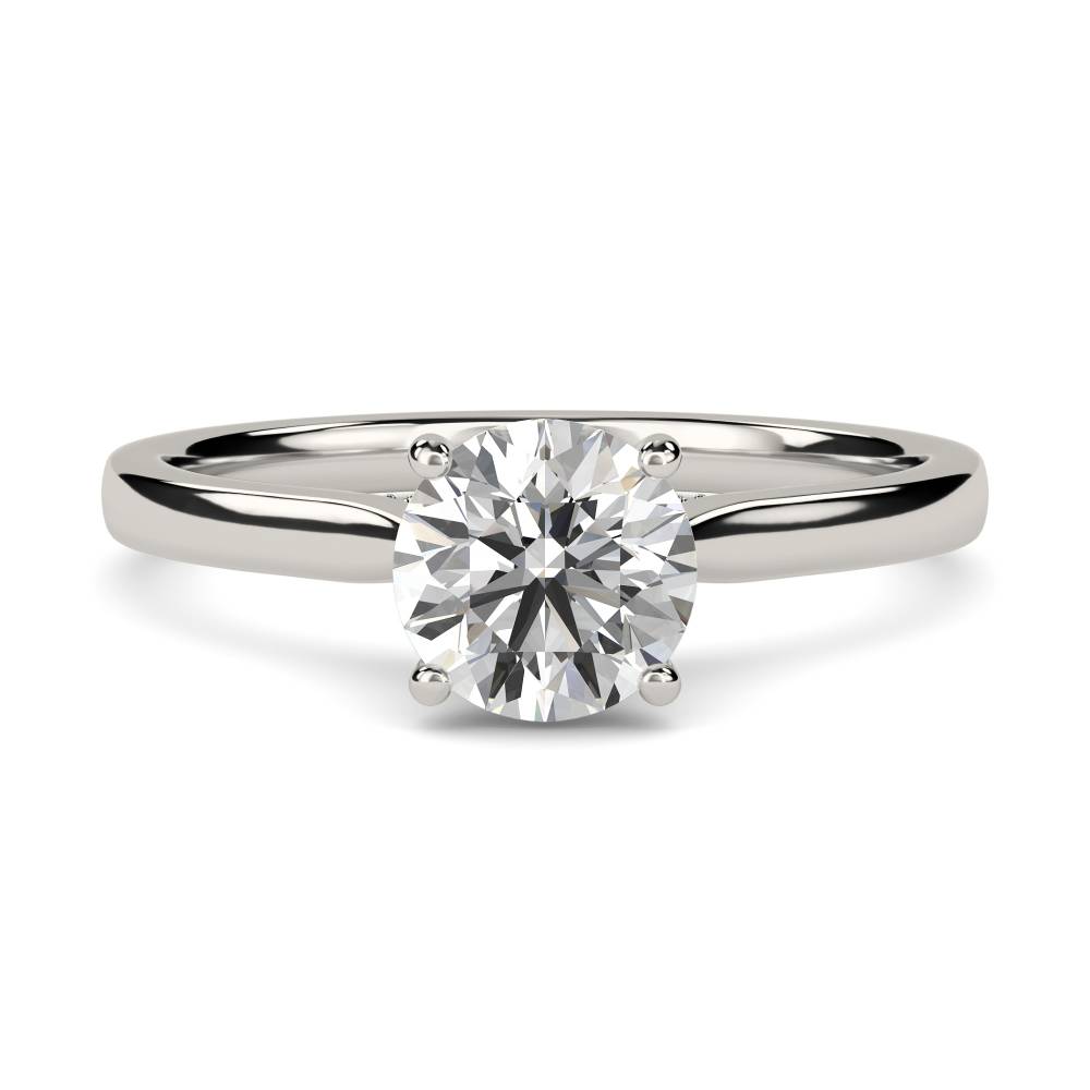 Round Diamond Engagement Ring P