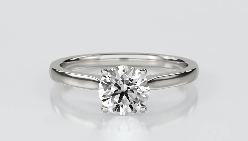 Round Diamond Engagement Ring P