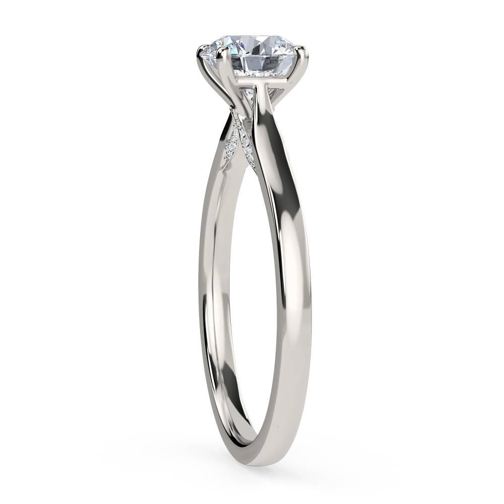 Round Diamond Engagement Ring P